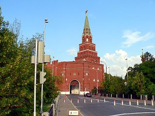 Боровицкая башня Московского кремля