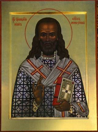 Священномученик Никита. Икона письма сестер Никольской обители