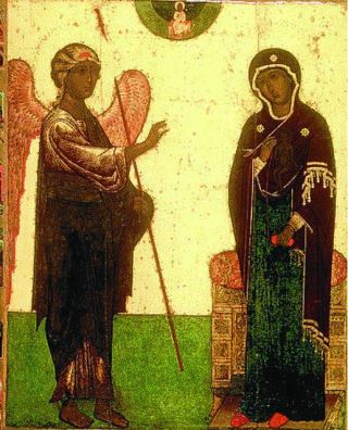 Благовещение Пресвятой Богородицы (Киевская) икона Божией Матери