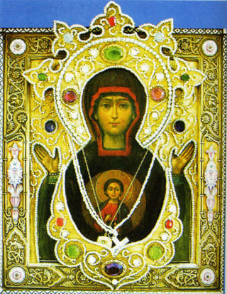 Знамение (Корчемная) икона Божией Матери
