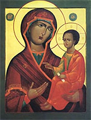Одигитрия (Выдропусская) икона Божией Матери