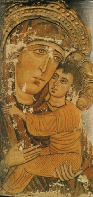 Грузинские иконы Божией Матери (из Сванетии)