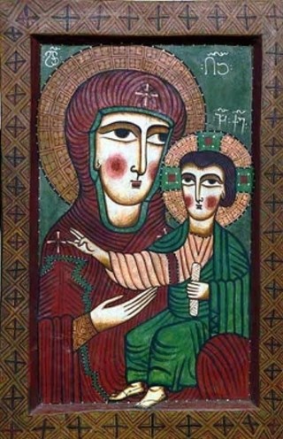 Грузинские иконы Божией Матери (из Сванетии)