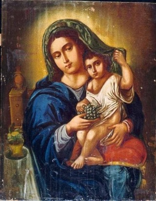 Покрывающая (Домодедовская) икона Божией Матери