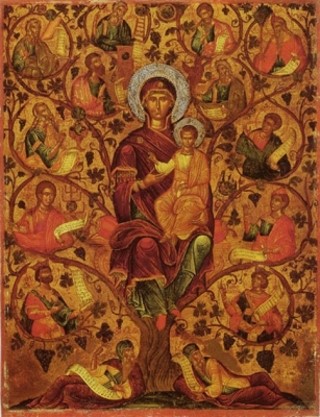 Древо Иесеево икона Божией Матери
