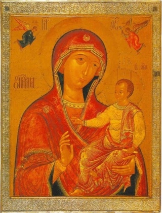 Одигитрия (Седмиезерная) икона Божией Матери