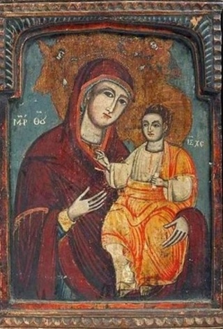 Смоленская икона Божией Матери (Одигитрия)