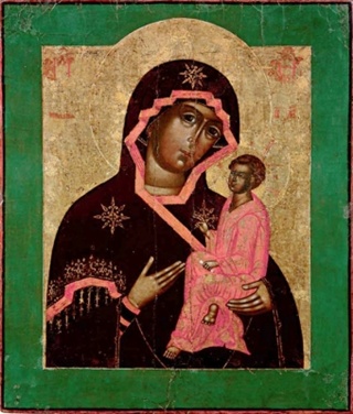 Одигитрия (Югская) икона Божией Матери
