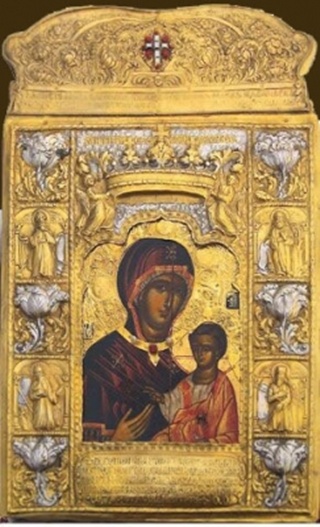 Панагия Сумела икона Божией Матери