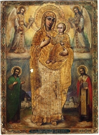 Пицундская (Бичвинтская) икона Божией Матери