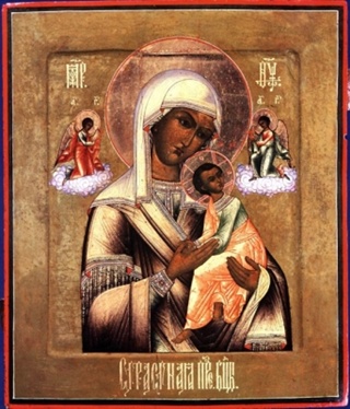 «Страстная» икона Божией Матери