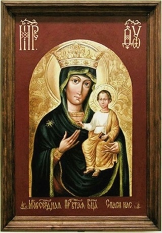 Юровичская Милосердная икона Божией Матери