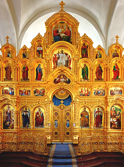 Иконостас собора Рождества Пресвятой Богородицы, Курская-Коренная пустынь