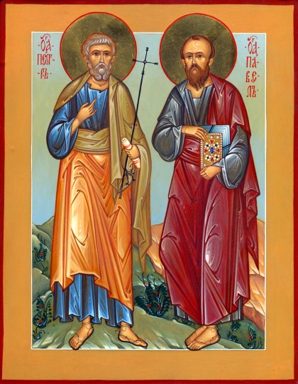 Икона Св. апостолов Петра и Павла, артикул 602025