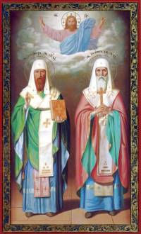 Икона святителей Феодора и Иоанна Суздальских
