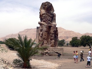 Египет, Один из колоссов Мемнона.