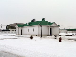 Курская область, Золотухино, Золотухинский Алексиевский монастырь. Постройки на территории монастыря.