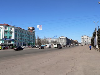Курск. Начало улицы Ленина.