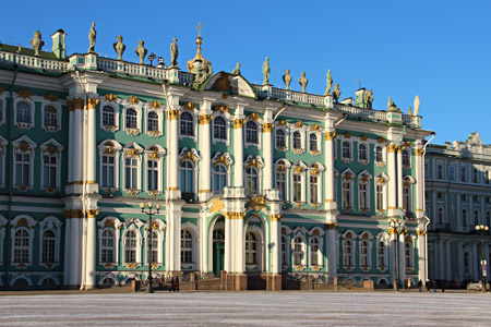 Зимний дворец в Санкт-Петербурге.