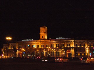 Санкт-Петербург, Московский вокзал.