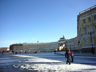 Санкт-Петербург, Дворцовая площадь.
