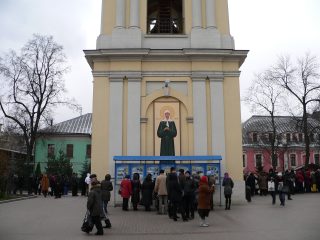 Покровский монастырь в Москве, колокольня 
