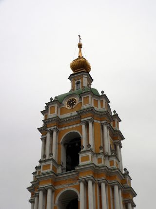  Новоспасский монастырь в Москве, колокольня с церковью Сергия Радонежского