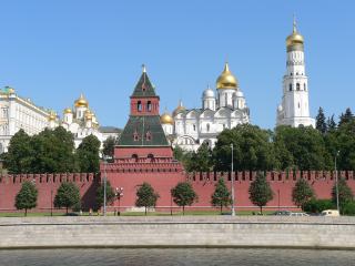 Благовещенский собор, Тайницкая башня Московского Кремля, Собор Михаила Архангела и колокольня Ивана Великого
