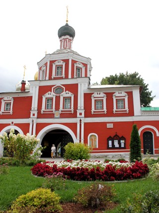 Церковь Спаса Нерукотворного Образа в Зачатьевском монастыре.