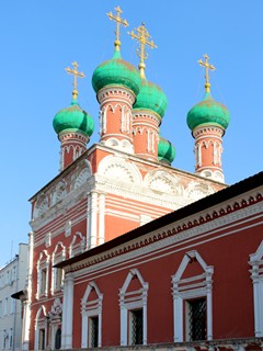 Высоко-Петровский мужской монастырь, храм преподобного Сергия Радонежского