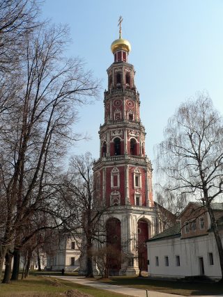 Новодевичий монастырь в Москве, колокольня