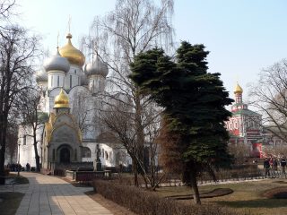 Новодевичий монастырь в Москве, часовня Прохоровых, Смоленский собор, Успенская церковь