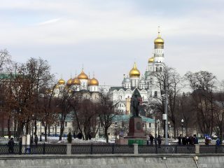 Купола храмов Московского Кремля