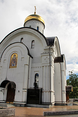 Храм преподобной Евфросинии Московской в Котловке