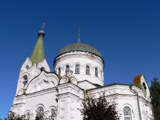 Троицкий, Троицкая церковь, купола
