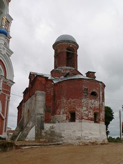 Можайск, белокаменная церковь Иоакима и Анны сооружена в 1390-е гг., разобрана в 1867 г.
