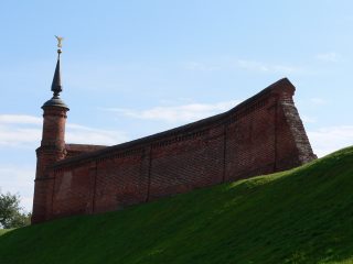 Коломна, Коломенский кремль, стена