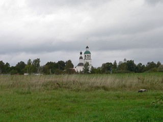 Успенский Колоцкий женский монастырь. Вид от Святого источника.