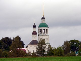 Успенский Колоцкий женский монастырь. Вид от Святого источника.