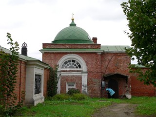 Спасо-Бородинский женский монастырь, село Семеновское. Угловая башня.