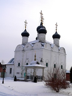Зарайск. Зарайский кремль. Никольский собор в Зарайске.