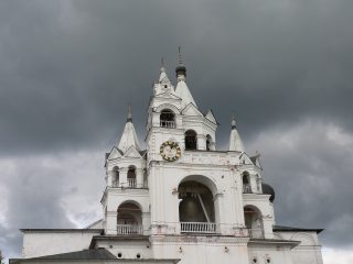 Звенигород, Саввино-Сторожевский мужской монастырь, звонница, купола