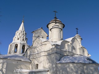 Церковь зачатия Иоанна Предтечи в Городищах в Коломне.