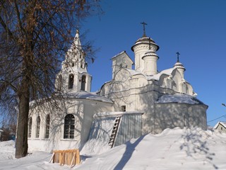 Церковь зачатия Иоанна Предтечи в Городищах в Коломне.