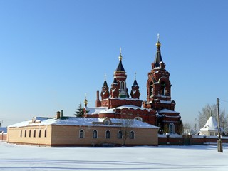 Павлово-Посадский район, село Рахманово, церковь великомученицы Екатерины.