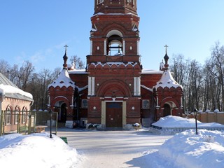 Основание колокольни Покровско-Васильевского монастыря.