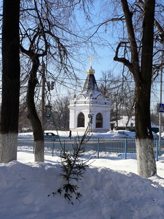 Часовня в память Отечественной войны 1812 года в Павловском Посаде.