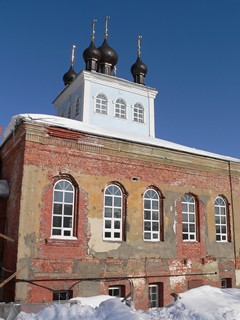 Церковь Казанской иконы Божией Матери в Павловском Посаде.