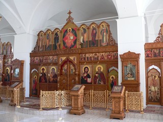 Старое Бобренево. Иконостас Феодоровской церкви Бобренева монастыря.