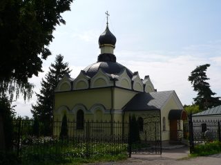 Звенигород, церковь Богоявления Господня на Городке